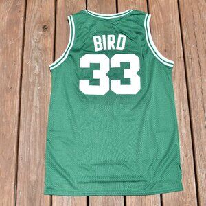 New! Larry Bird Boston Celtics Green Home Basketball Jersey Adult Men's Sizes